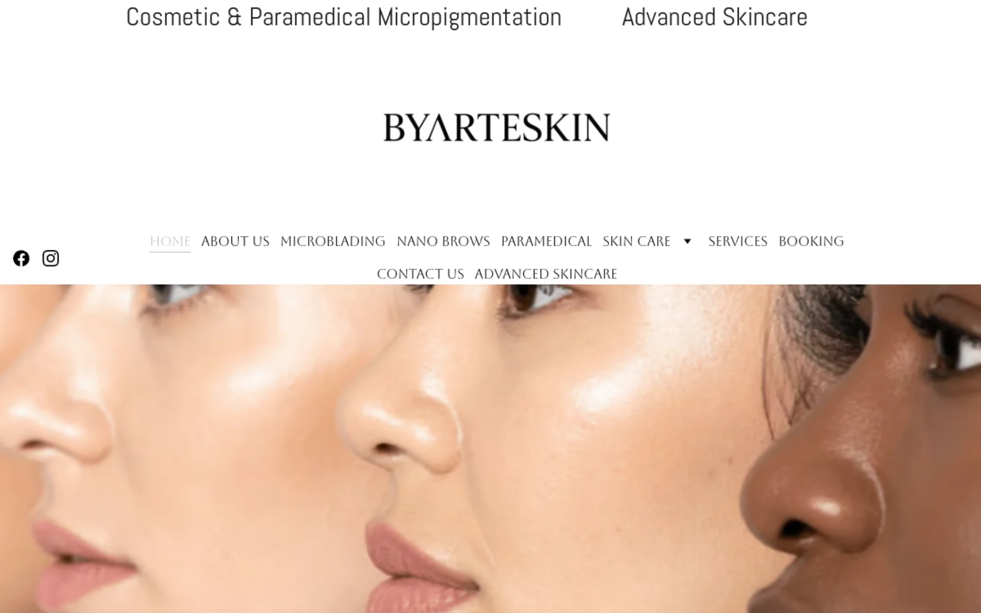 ByArté Skin website