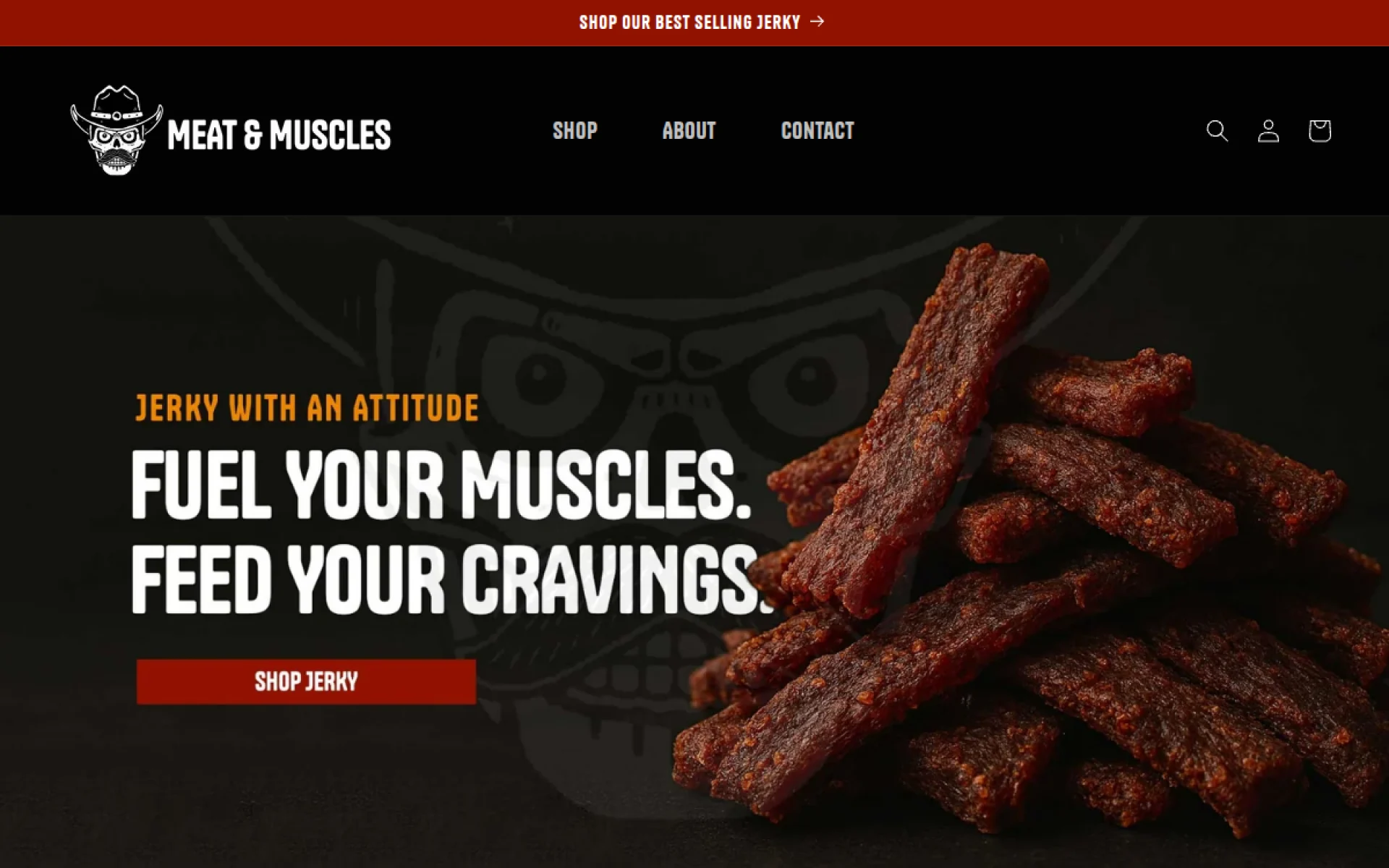 Meat & Muscles BBQ website designed and built by Amazing Tech