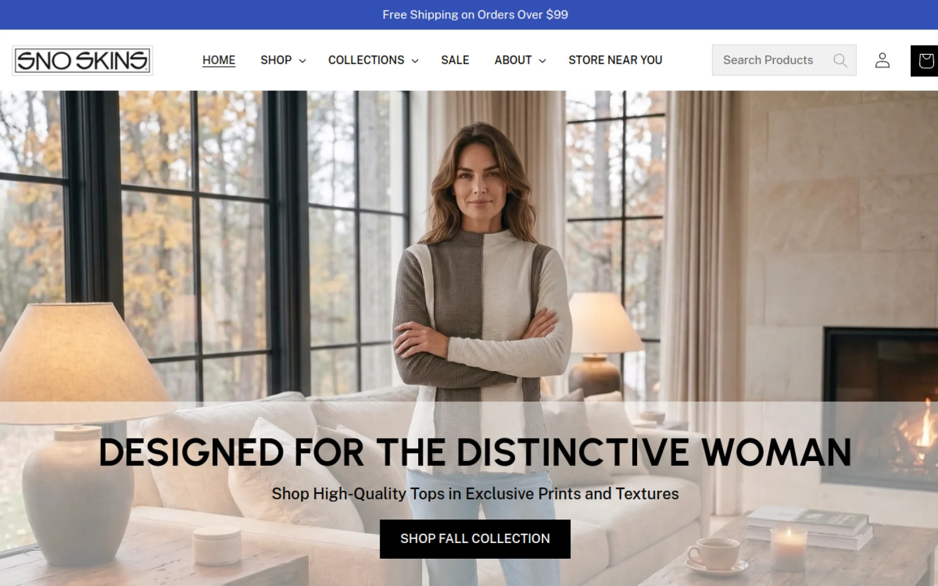 SnoSkins website designed and built by Amazing Tech